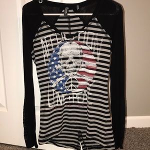 Long Sleeve Affliction Tee
